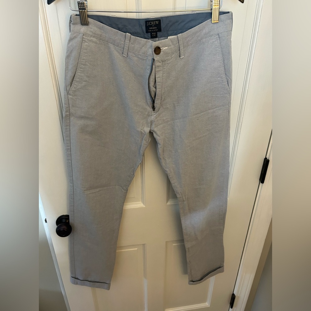 JCrew Driggs Men’s dress pants size 30x32 - color light blue
